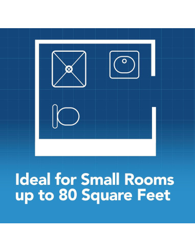 Ventilador de Extracción Broan-NuTone BE8 80 CFM Silencioso