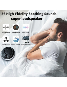Máquina de Sonido iDealSleep XB-1 30 Sonidos Calmantes 2