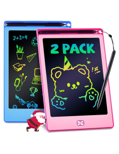 2 Pack Tableta de Escritura LCD POPERFUN 8.5" Colorido