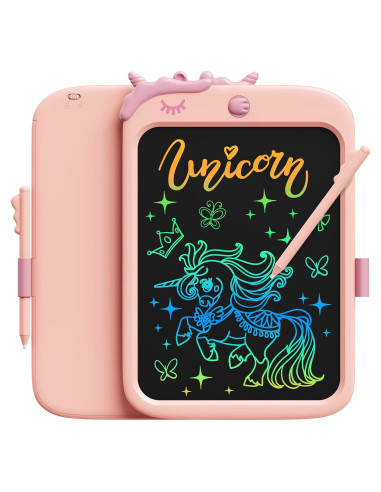Tableta LCD de Dibujo Bravokids 10" Unicornio Rosa
