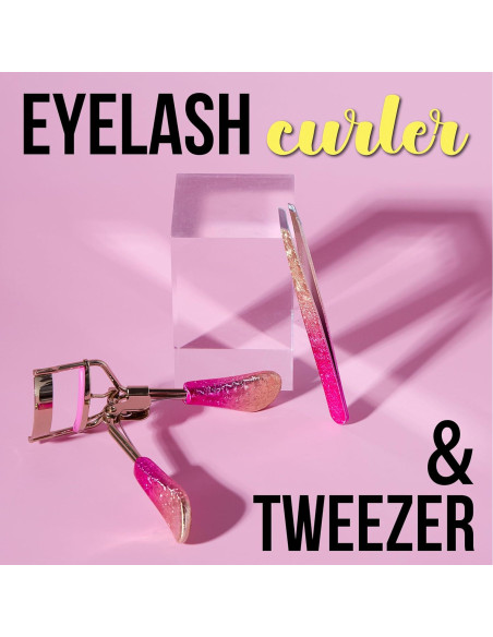 Kit Rizador de Pestañas y Pinzas Forever 21 - 2 Piezas