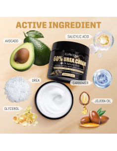 Crema de Urea 60% Clyecfra para Pies y Manos 150g 2