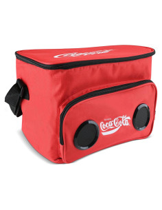 Bolsa Térmica Gabba Goods Coca Cola 25L con Altavoces Bluetooth