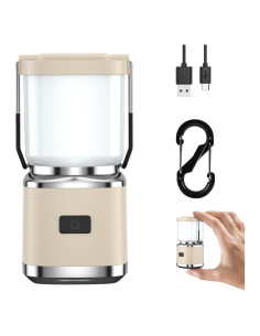 Linterna de Camping Recargable NGOKPYD 600 Lúmenes IPX5