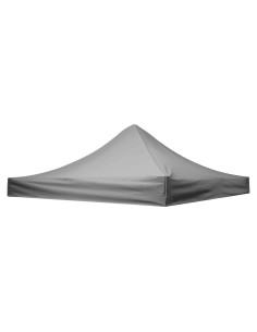 Cubierta de toldo NINAT 3x3m impermeable y UV Gris