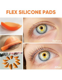 Almohadillas de Rizado de Silicona PERMANIA 10Pcs Reutilizables 2