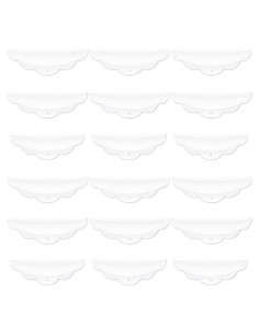 Hicarer 48 Piezas Almohadillas Rizador Pestañas Silicona