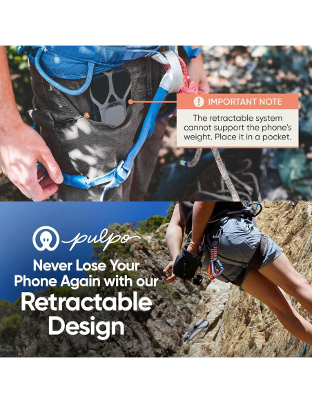 Correa Antirrobo Pulpo Leash Gris para Smartphones hasta 17,27 cm