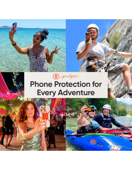 Correa Antirrobo Pulpo Leash Gris para Smartphones hasta 17,27 cm