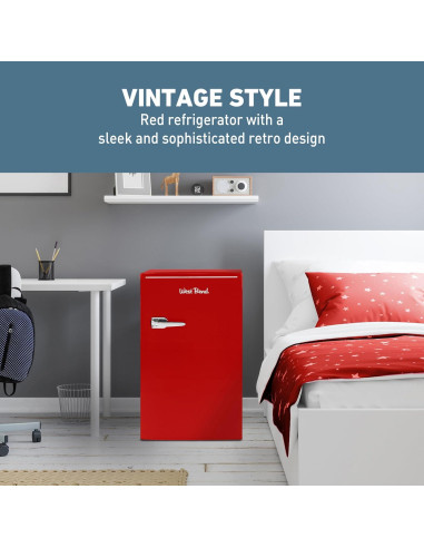 Mini Nevera West Bend WB0310RCRXR Compacta 87.99L Roja