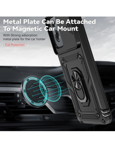 Funda para Motorola Moto G Stylus 5G 2024 con soporte 360