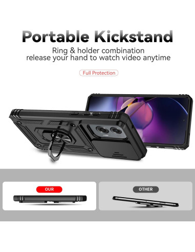 Funda para Motorola Moto G Stylus 5G 2024 con soporte 360