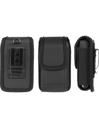 Funda Vertical de Cuero Vegano Nakedcellphone para Teléfono