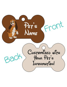 Etiqueta Identificación Doble Cara uDesignUSA Cobre 3.81x2.54cm