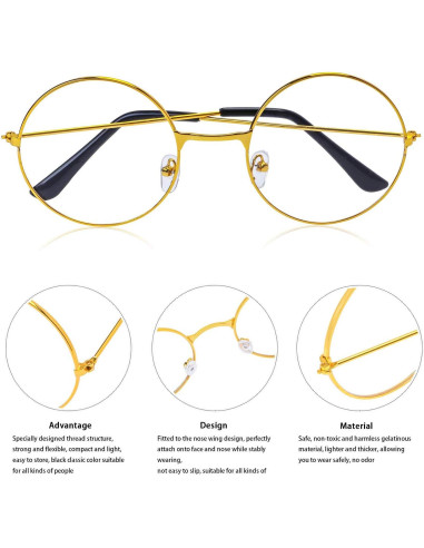 Disfraz de Abuelo Beefunny con Peluca y Gafas - Plata