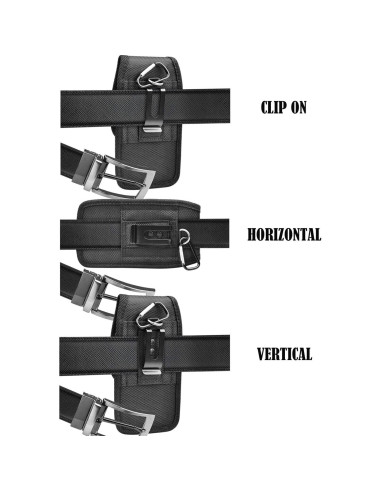 Funda Njjex para Samsung Galaxy y iPhone con clip