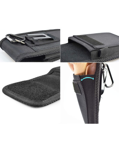 Funda Njjex para Samsung Galaxy y iPhone con clip