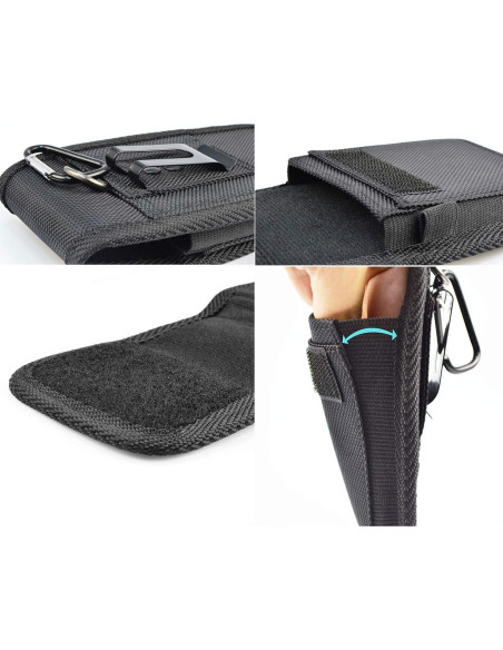 Funda Njjex para Samsung Galaxy y iPhone con clip