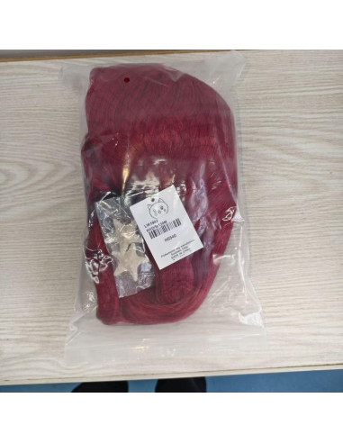 Peluca Sirena Roja Max Beauty con Clips y Capucha Ajustable