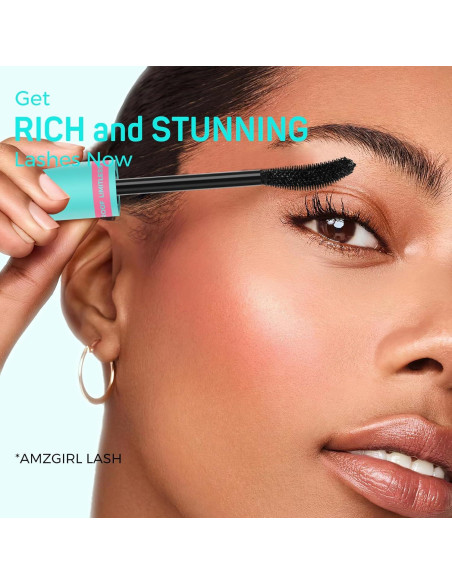 Máscara de Pestañas Volumen y Longitud AMZGlRL 6g