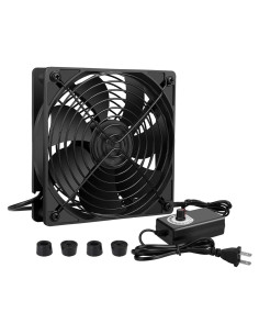 Ventilador 120mm Qirssyn AC con Controlador de Velocidad