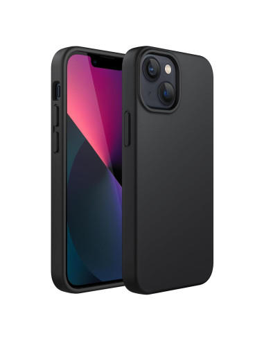 Funda de Silicona JETech para iPhone 13 15.5 cm Negra