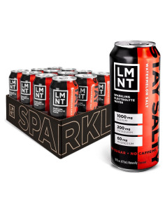 Bebida Electrolítica Espumosa LMNT - Sal de Sandía 12 Latas