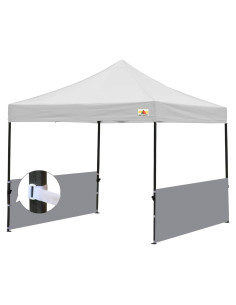 Paredes Laterales ABCCANOPY para Carpa Plegable Gris