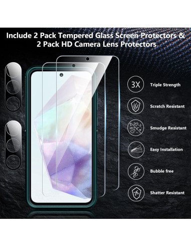 Funda SPIDERCASE para Samsung Galaxy A35 5G Resistente