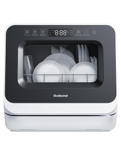 Lavavajillas Portátil Gudsunal WQP4-6207 7L 6 Programas
