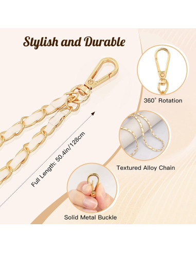 Lanyard TiMOVO Universal para Teléfono Celular Blanco 120 cm