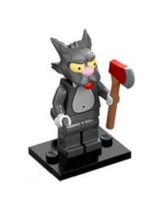 Mini Figura LEGO Scratchy Coleccionable Los Simpsons