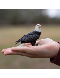 Figura de Águila Calva Safari Ltd. 5 cm Juguete Educativo 2