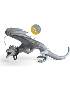 Figura Dragón Ucraniano Ironbelly Schleich 30x30 cm 2