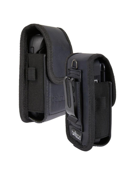 Funda Plegable BELTRON de Cuero para Teléfonos 5.08x1.91cm