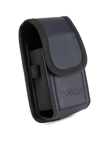 Funda Plegable BELTRON de Cuero para Teléfonos 5.08x1.91cm