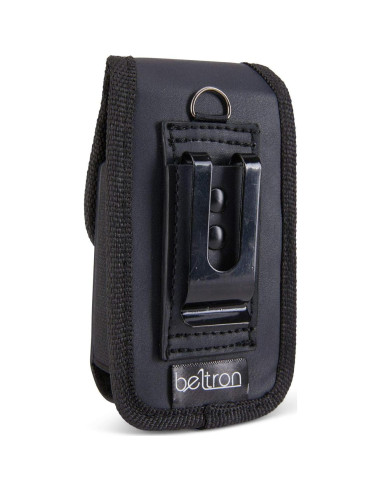 Funda Plegable BELTRON de Cuero para Teléfonos 5.08x1.91cm