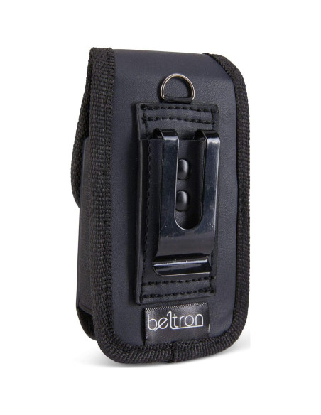 Funda Plegable BELTRON de Cuero para Teléfonos 5.08x1.91cm