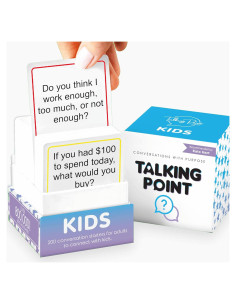 200 Tarjetas de Conversación para Niños - Talking Point Cards