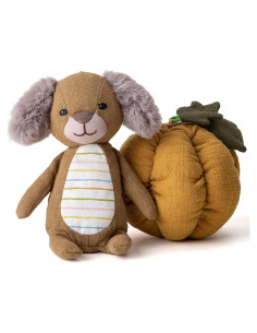 Figuras de felpa CUDDLE CORNER perro con bolsa calabaza 16cm