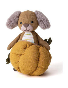 Figuras de felpa CUDDLE CORNER perro con bolsa calabaza 16cm 2