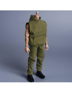 Conjunto sudadera sin mangas Meetoget 1/12 Verde 2