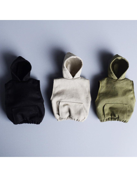 Conjunto sudadera sin mangas Meetoget 1/12 Verde