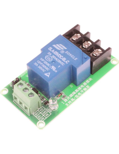 Módulo de Relé NOYITO 30A 1 Canal 5V DC/AC 250V Control Industrial