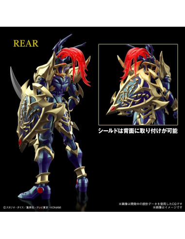 Figura Bandai Spirits Yu-Gi-Oh! Soldado de Luster Negro