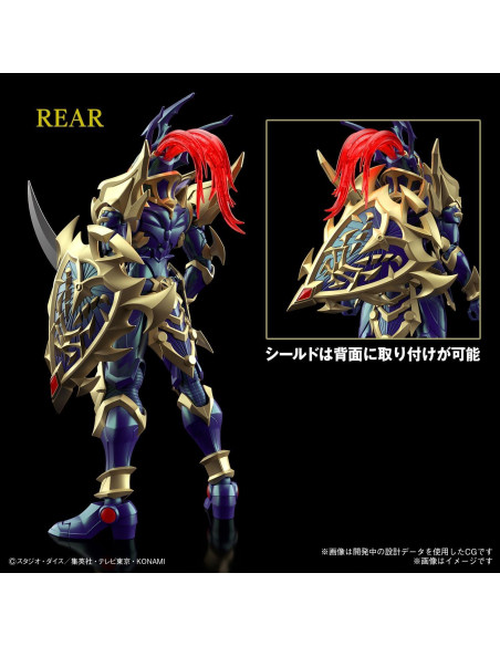 Figura Bandai Spirits Yu-Gi-Oh! Soldado de Luster Negro