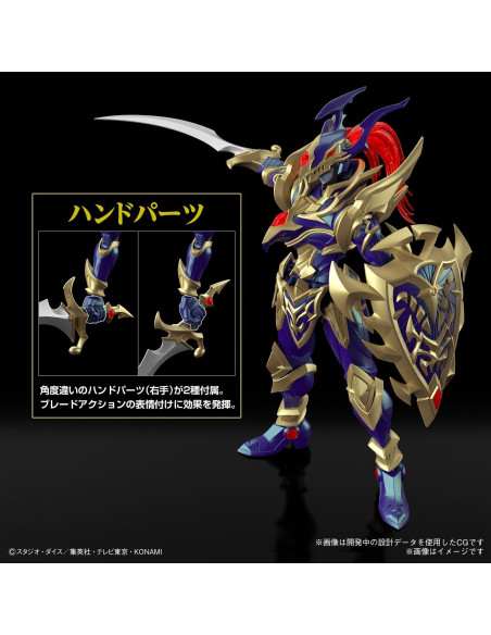 Figura Bandai Spirits Yu-Gi-Oh! Soldado de Luster Negro