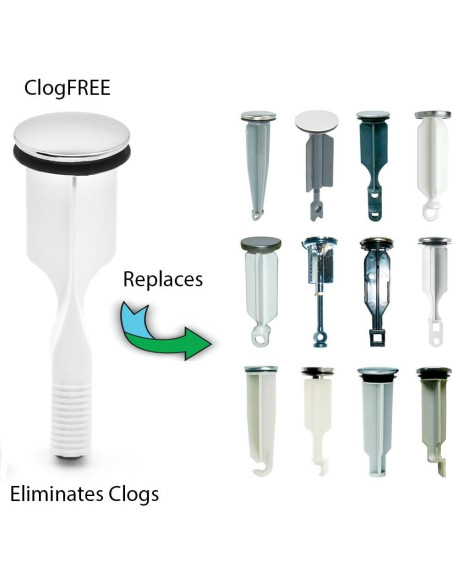 Tapón de Desagüe Pop-Up Universal PermaFLOW Bronce Antiguo