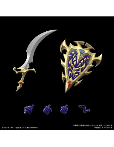 Figura Bandai Spirits Yu-Gi-Oh! Soldado de Luster Negro