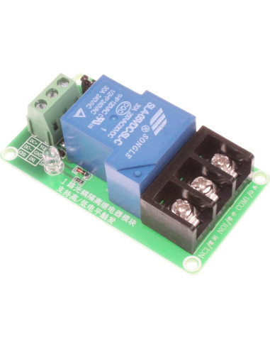 Módulo de Relé NOYITO 30A 1 Canal 5V DC/AC 250V Control Industrial